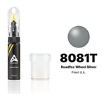 Touch-up paint for Fleet U.k. 8081T Roadfox Wheel Silver, Standard kit
