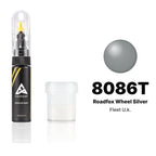 Touch-up paint for Fleet U.k. 8086T Roadfox Wheel Silver, Standard kit