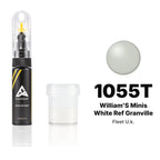 Touch-up paint for Fleet U.k. 1055T William's Minis White Ref Granville, Standard kit