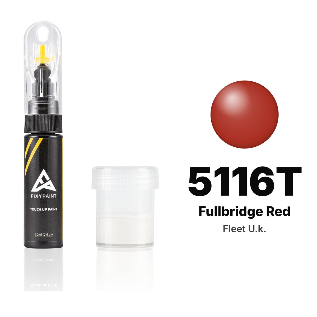 Touch-up paint for Fleet U.k. 5116T Fullbridge Red, Standard kit