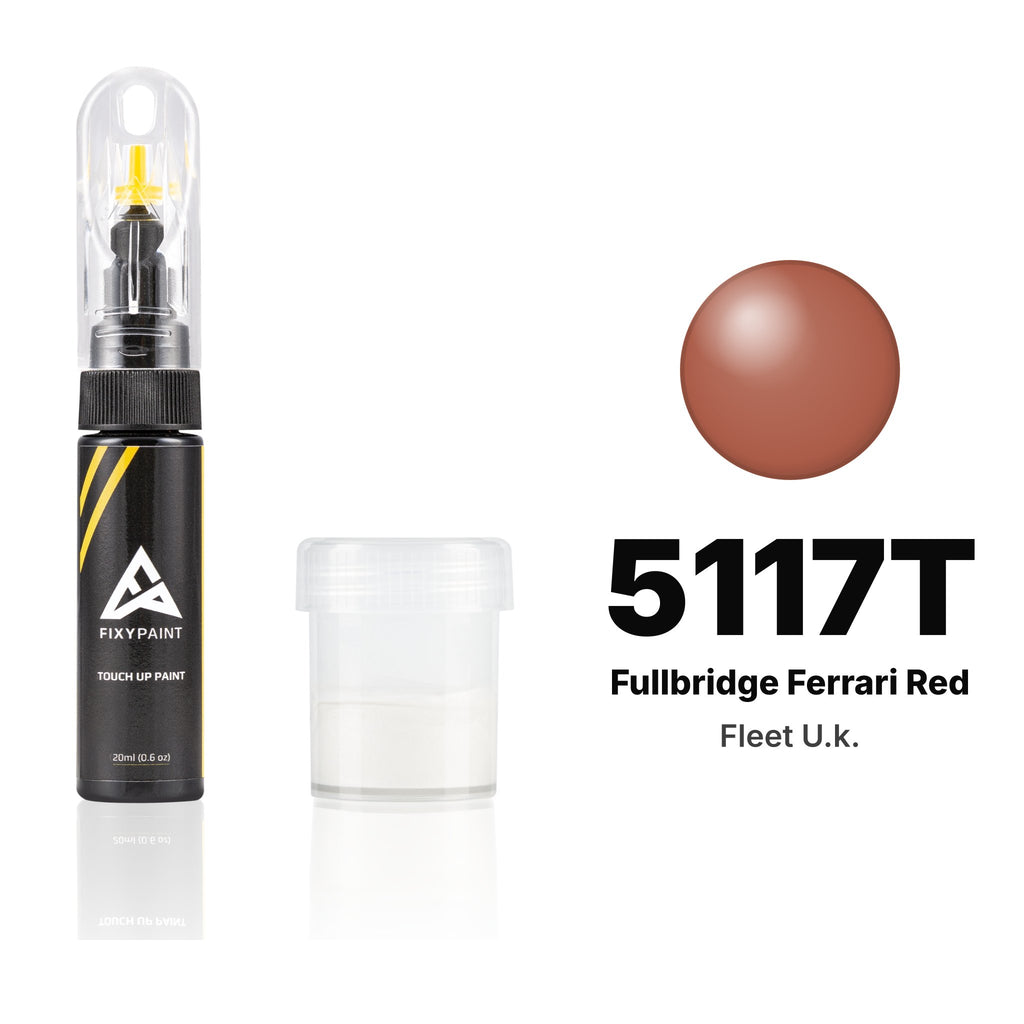 Touch-up paint for Fleet U.k. 5117T Fullbridge Ferrari Red, Standard kit