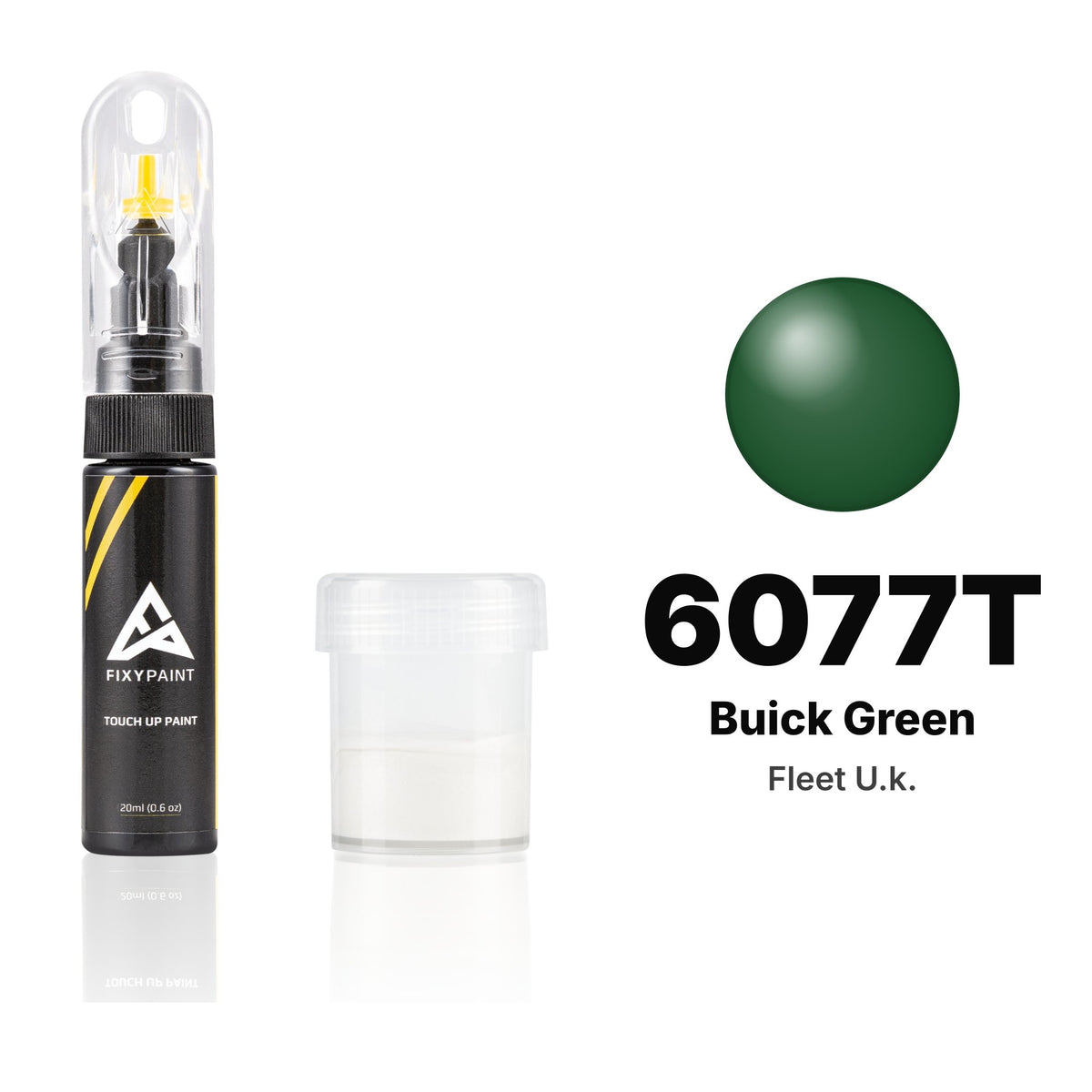 Touch-up paint for Fleet U.k. 6077T Buick Green, Standard kit