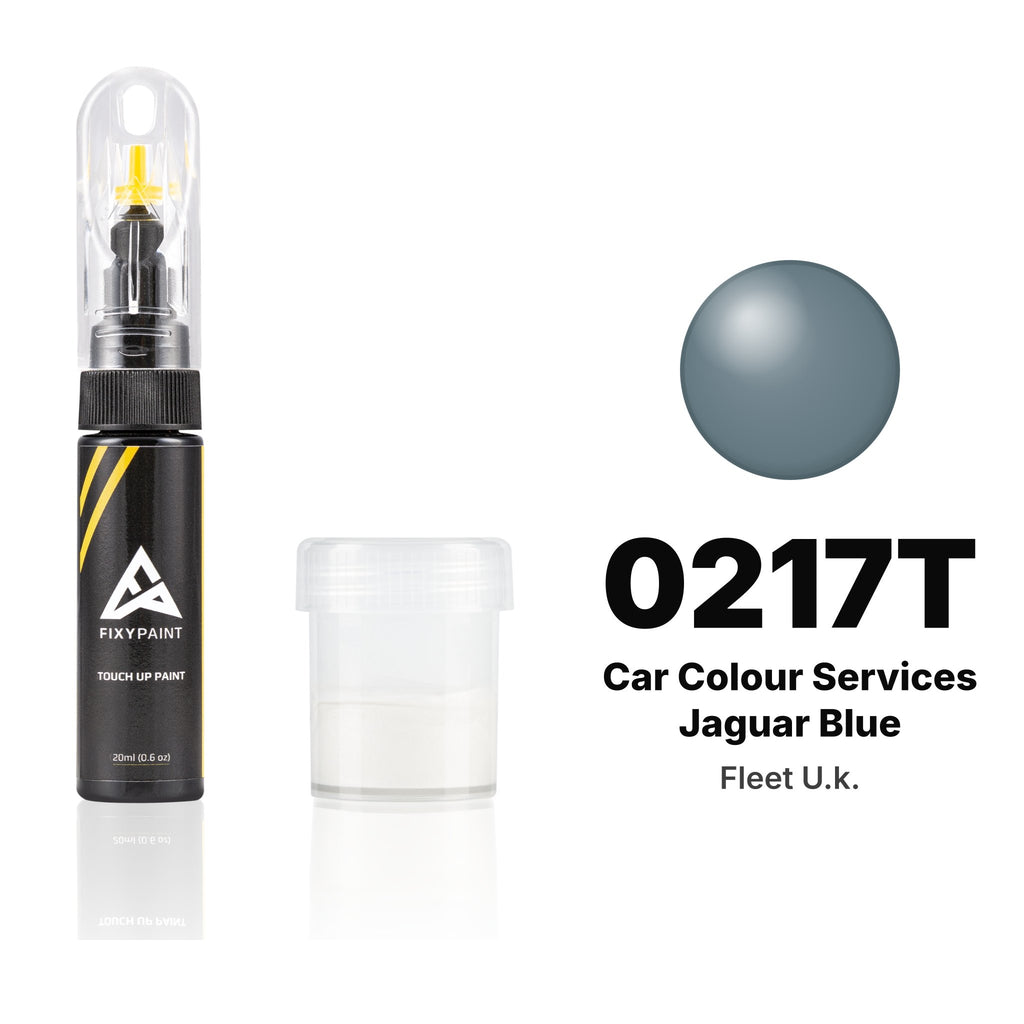 Touch-up paint for Fleet U.k. 0217T Car Colour Services Jaguar Blue, Standard kit