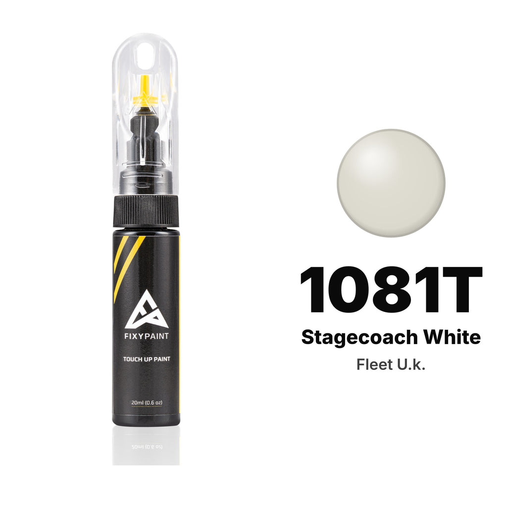Touch-up paint for Fleet U.k. 1081T Stagecoach White, Basic kit
