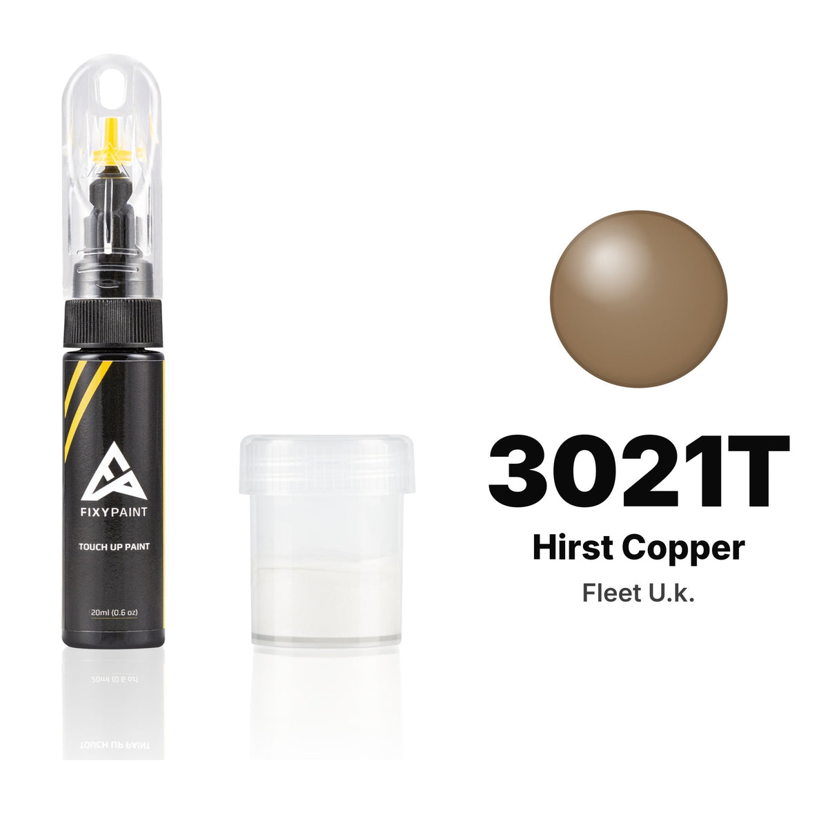 Touch-up paint for Fleet U.k. 3021T Hirst Copper, Standard kit