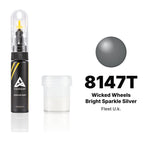 Touch-up paint for Fleet U.k. 8147T Wicked Wheels Bright Sparkle Silver, Standard kit