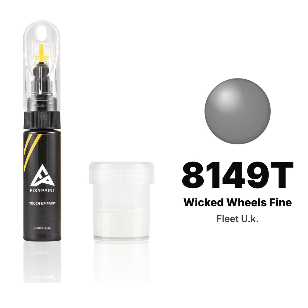 Touch-up paint for Fleet U.k. 8149T Wicked Wheels Fine, Standard kit
