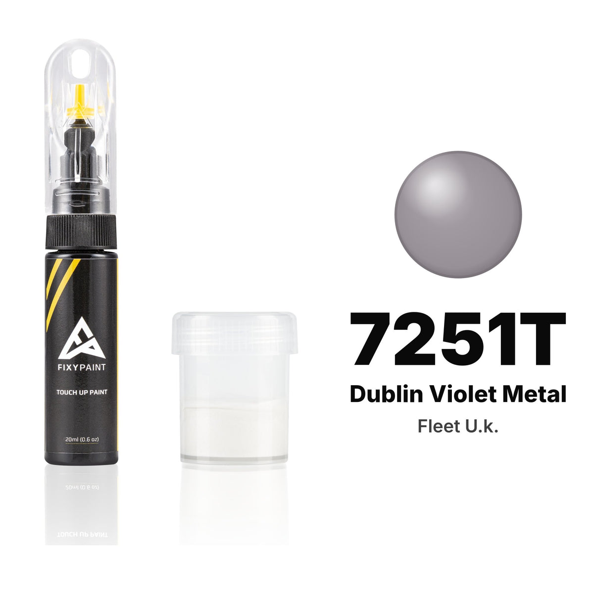 Touch-up paint for Fleet U.k. 7251T Dublin Violet Metal, Standard kit