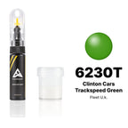 Pintura de retoque para Fleet UK – 6230T Clinton Cars Trackspeed Green (todos los modelos, desde 2012), kit Estándar