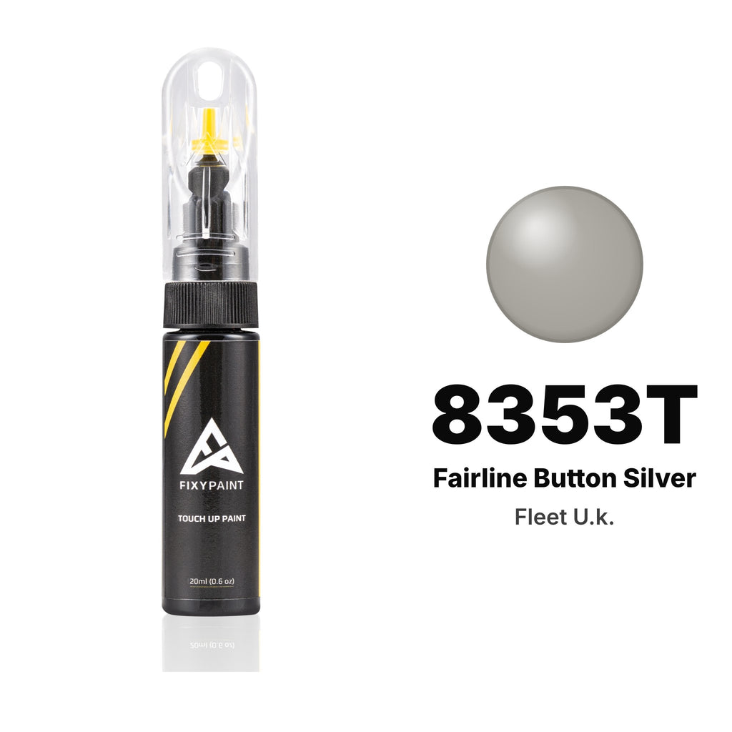 Touch-up paint for Fleet U.k. 8353T Fairline Button Silver, Basic kit
