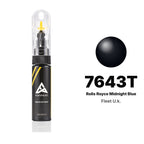 Touch-up paint for Fleet U.k. 7643T Rolls Royce Midnight Blue, Basic kit