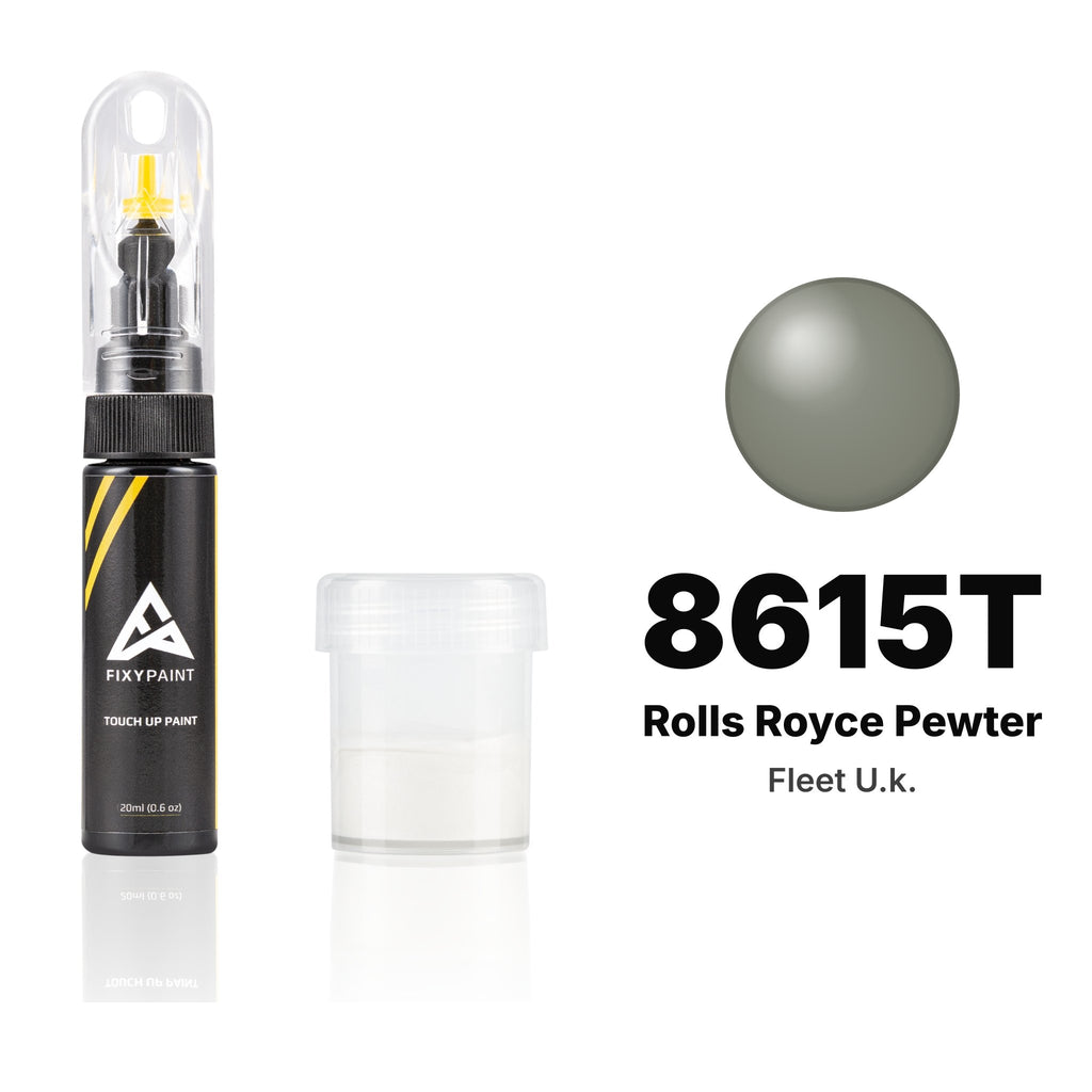 Touch-up paint for Fleet U.k. 8615T Rolls Royce Pewter, Standard kit