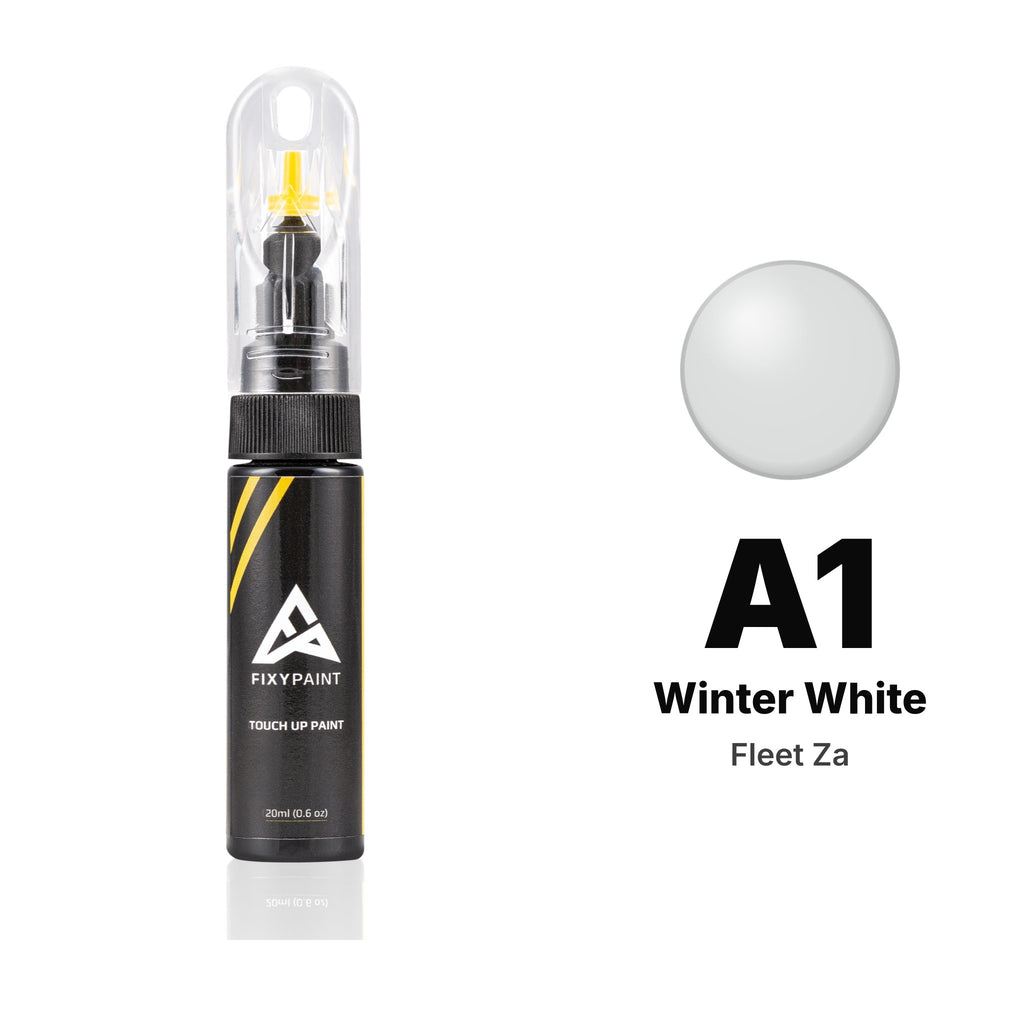 Touch-up paint for Fleet Za A1 Winter White, Basic kit