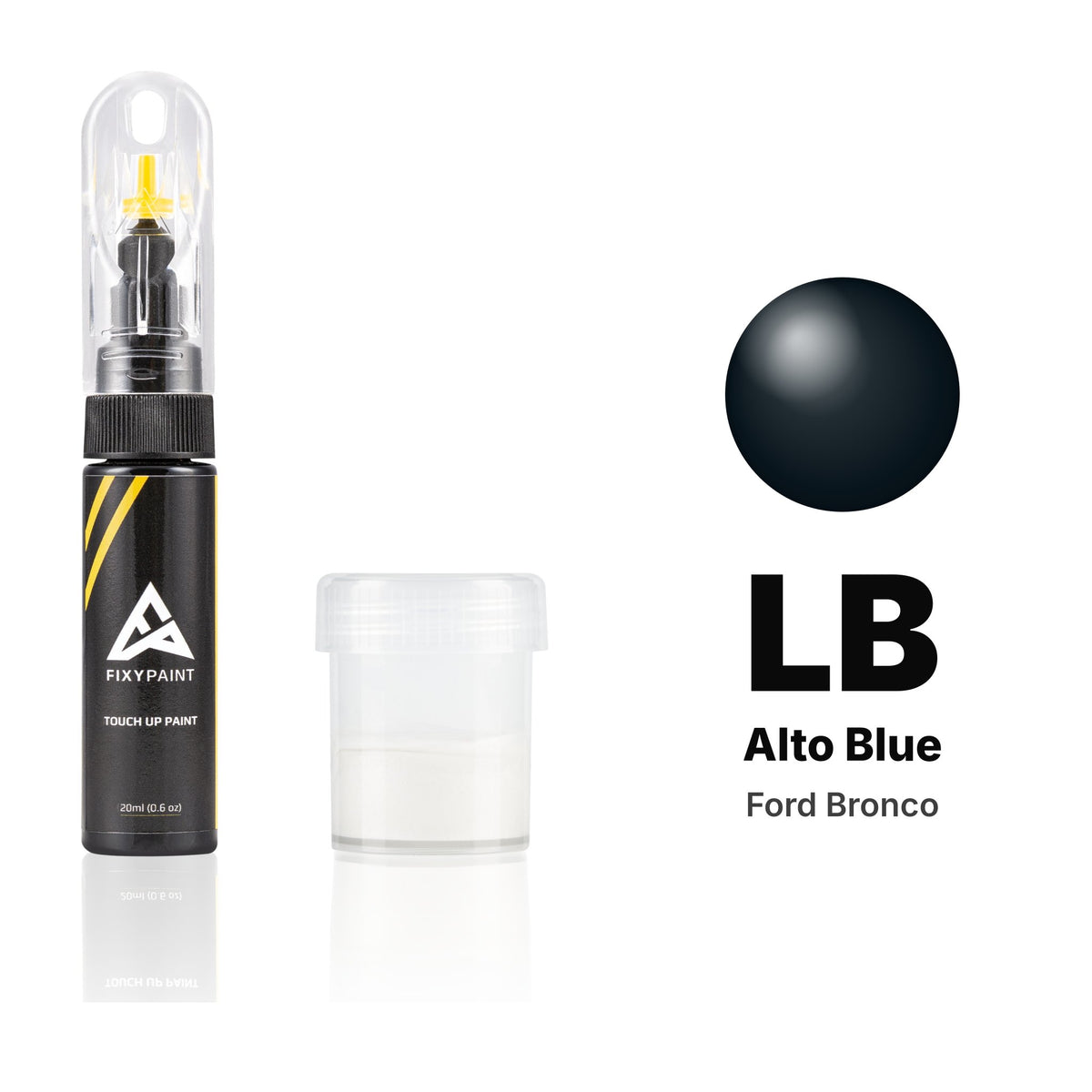 Touch-up paint for Ford Bronco LB Alto Blue, Standard kit