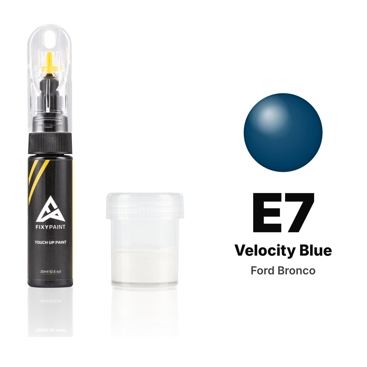 Lackstift für Ford Bronco – E7 Velocity Blue (ab 2021), Set Standard
