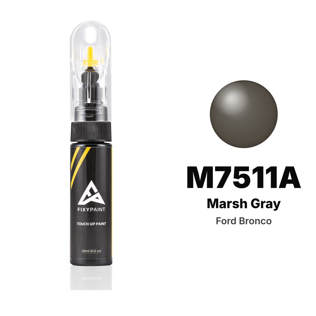 Pintura de retoque para Ford Bronco – M7511A Marsh Gray (desde 2024), kit Básico