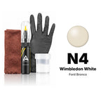 Touch-up paint for Ford Bronco N4 Wimbledon White, Complete kit