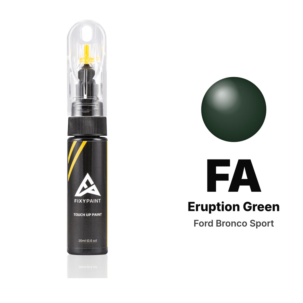 Touch-up paint for Ford Bronco Sport FA Eruption Green, Basic kit