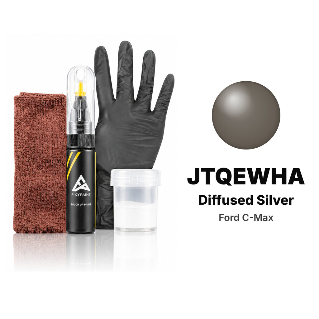Touch-up paint for Ford C-Max JTQEWHA Diffused Silver, Complete kit