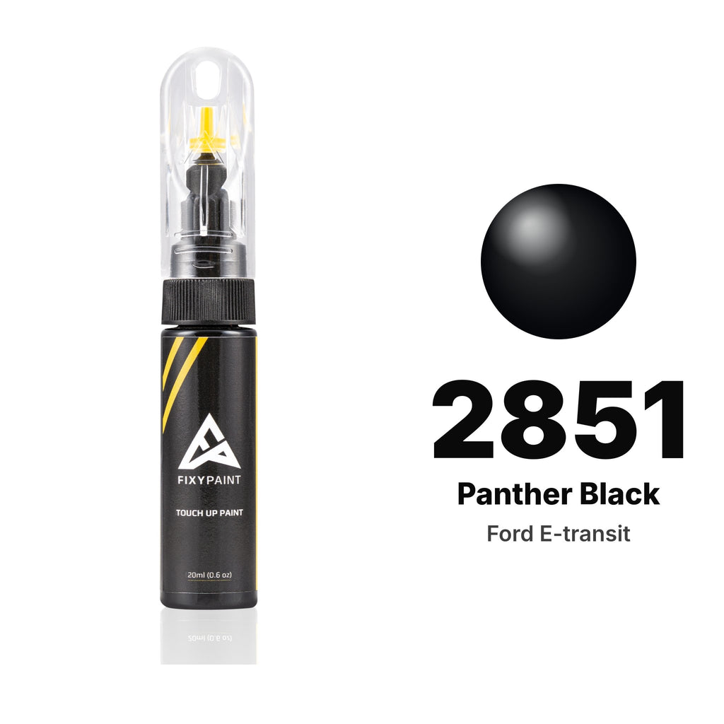 Touch-up paint for Ford E-Transit 2851 Panther Black, Basic kit