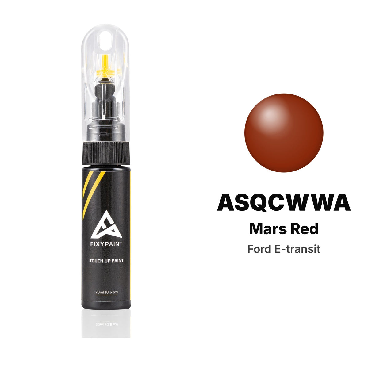 Ford E-transit ASQCWWA Mars Red touch-up paint, Basic kit