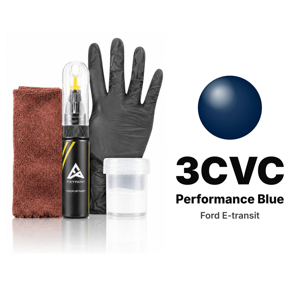 Touch-up paint for Ford E-Transit 3CVC Performance Blue, Complete kit