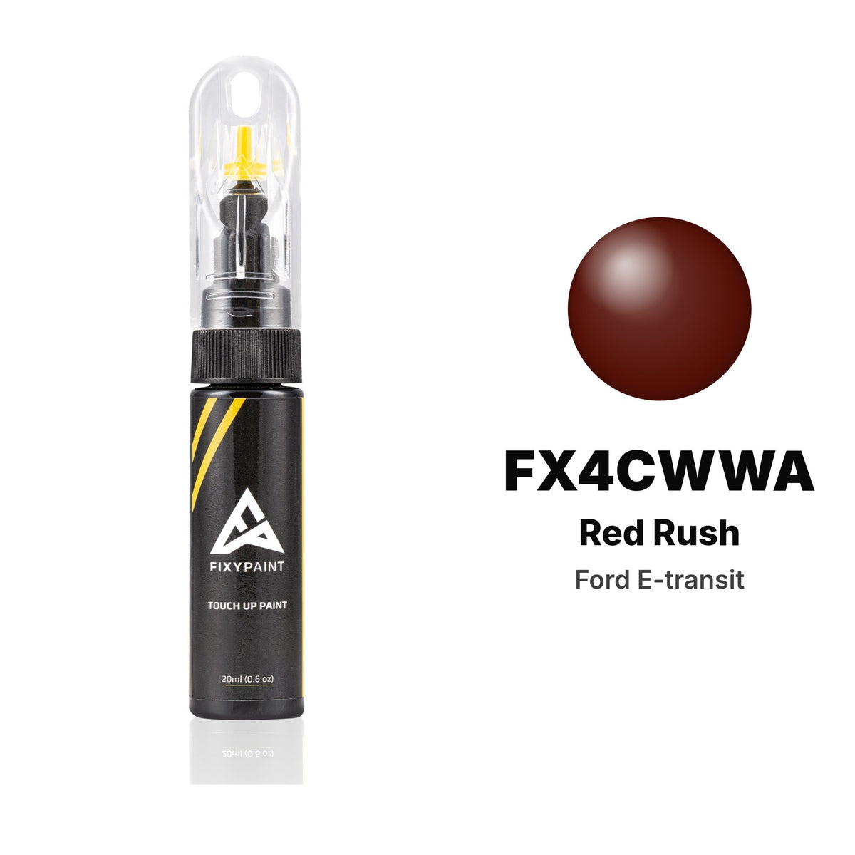 Ford E-transit FX4CWWA Red Rush touch-up paint, Basic kit