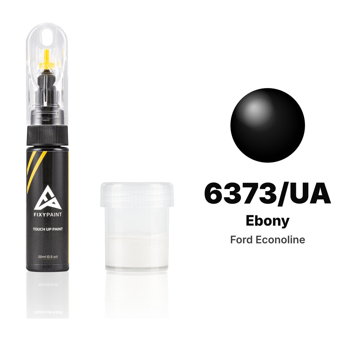 Touch-up paint for Ford Econoline 6373/UA Ebony, Standard kit