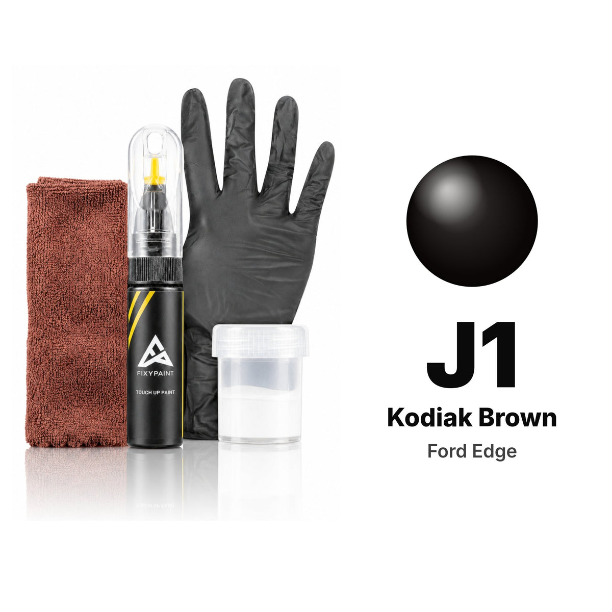 Touch-up paint for Ford Edge J1 Kodiak Brown, Complete kit