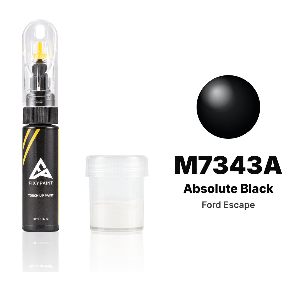 Touch-up paint for Ford Escape M7343A Absolute Black, Standard kit