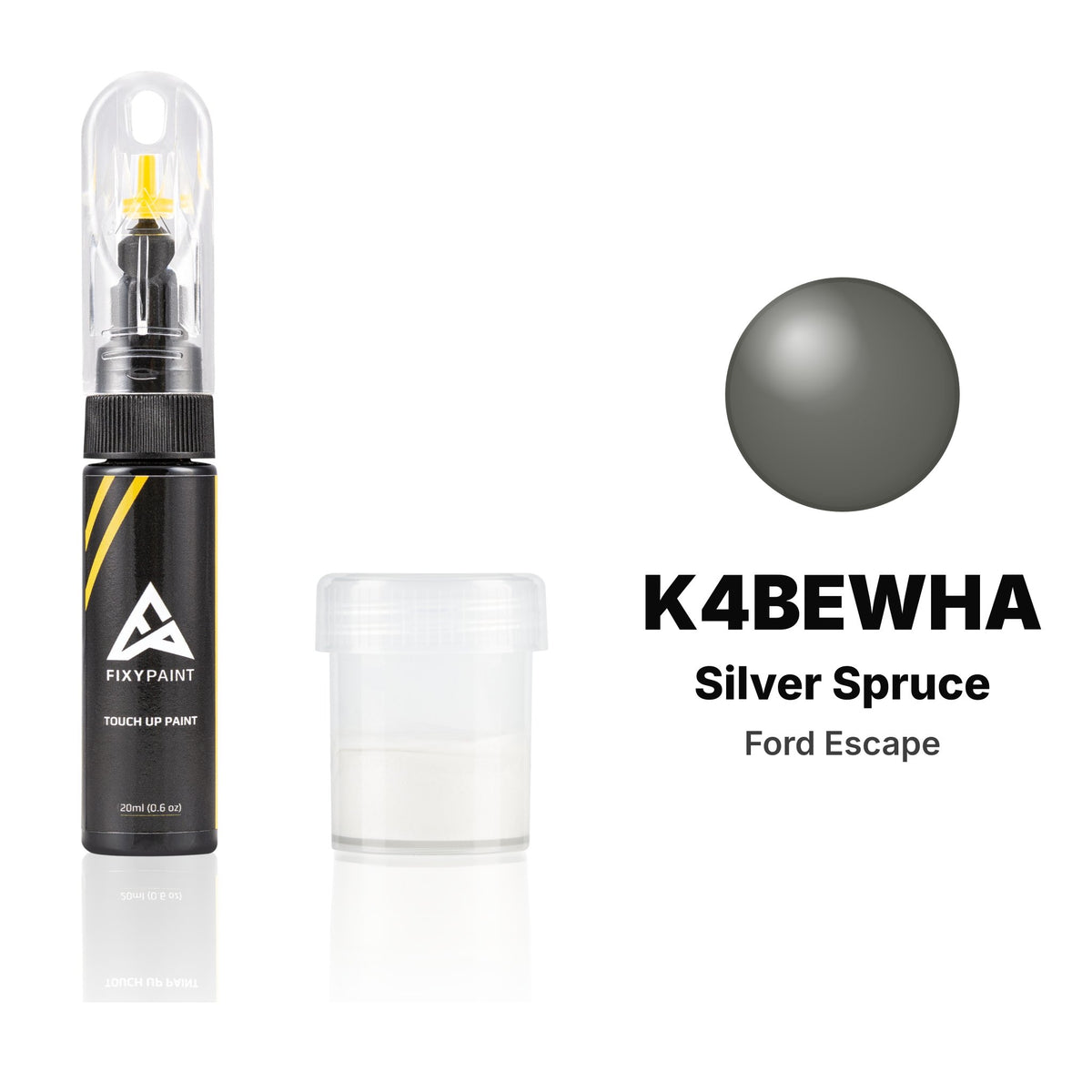 Lackstift für Ford Escape – K4BEWHA Silver Spruce (2019), Set Standard