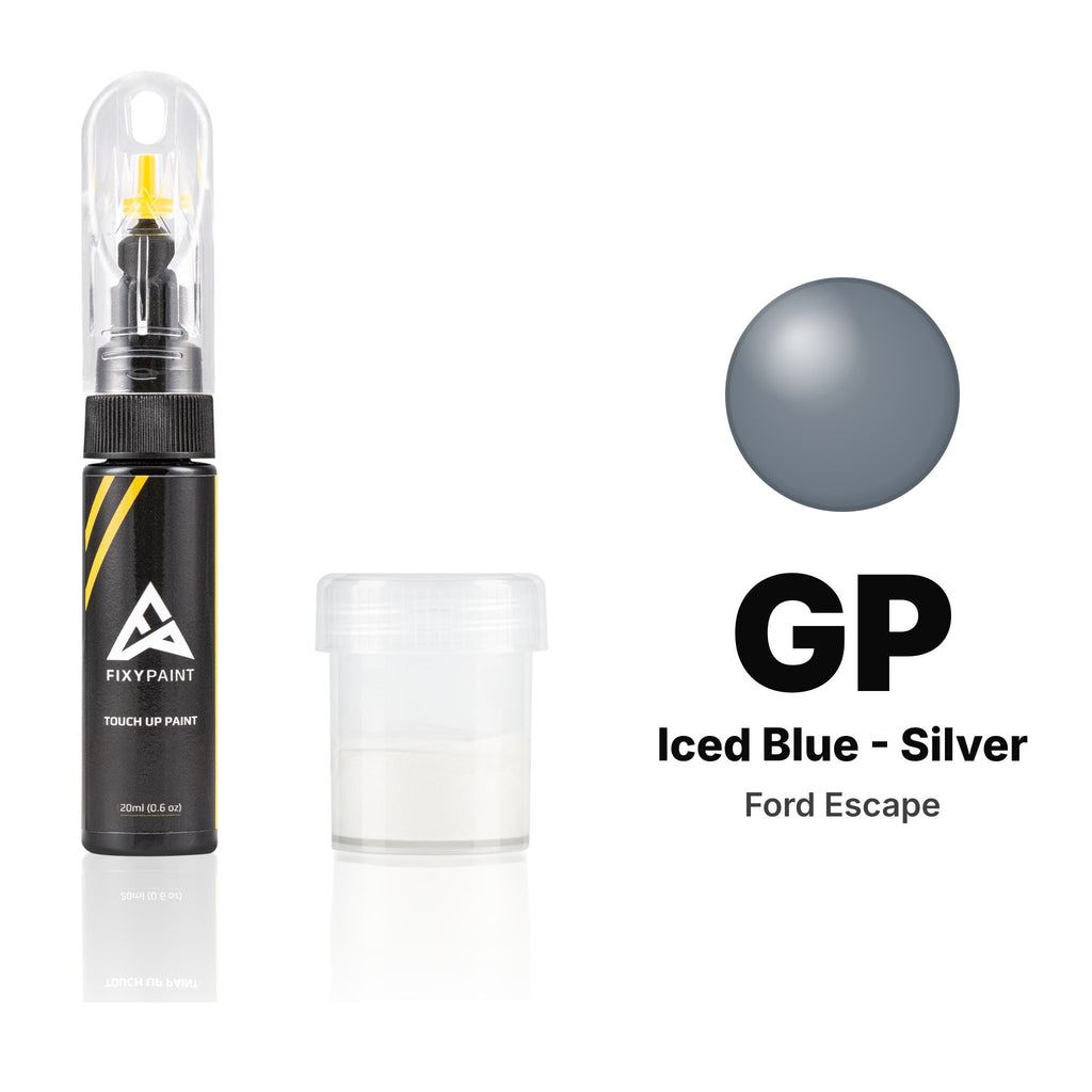 Touch-up paint for Ford Escape GP Iced Blue - Silver, Standard kit