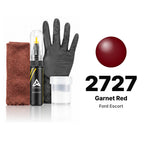 Touch-up paint for Ford Escort 2727 Garnet Red, Complete kit