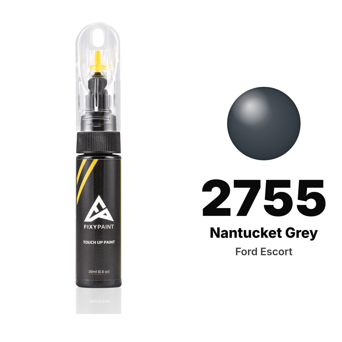 Touch-up paint for Ford Escort 2755 Nantucket Grey, Basic kit