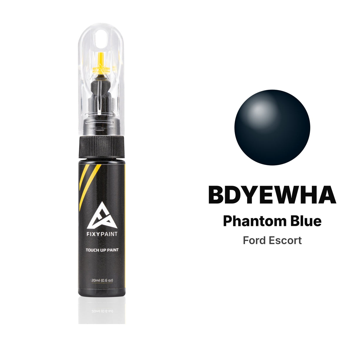 Touch-up paint for Ford Escort BDYEWHA Phantom Blue, Basic kit