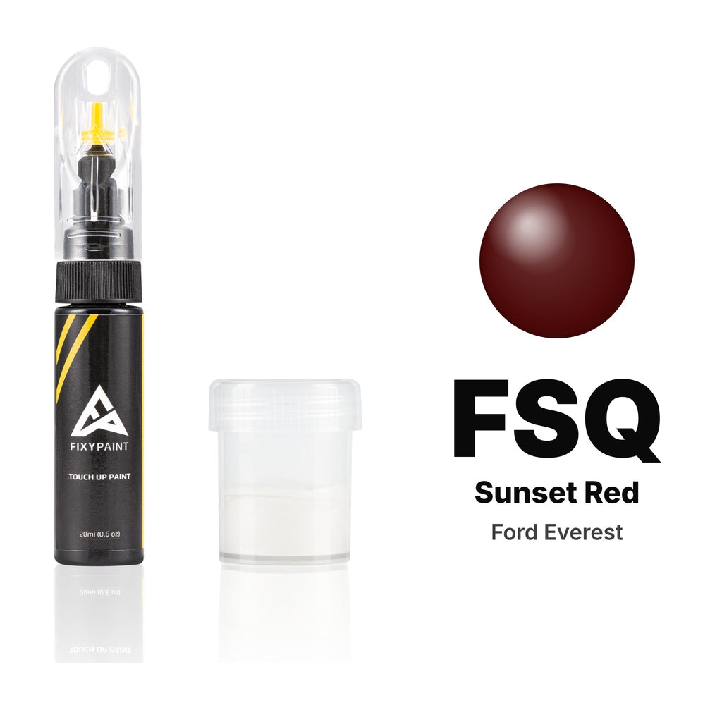 Touch-up paint for Ford Everest FSQ Sunset Red, Standard kit