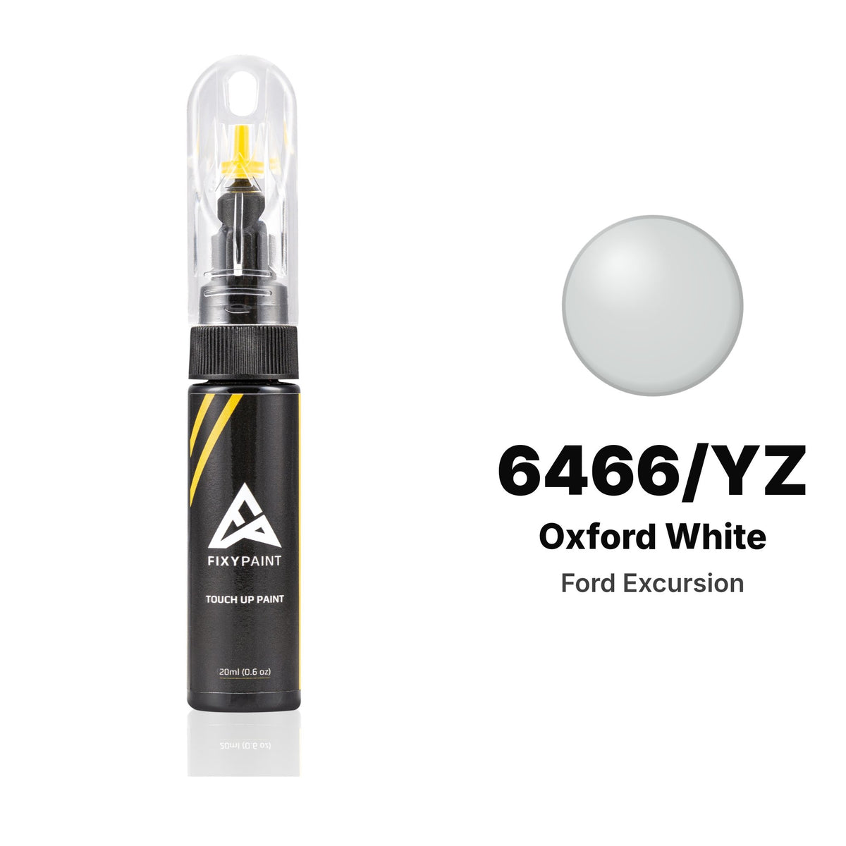 Ford Excursion 6466/YZ Oxford White touch-up paint, Basic kit