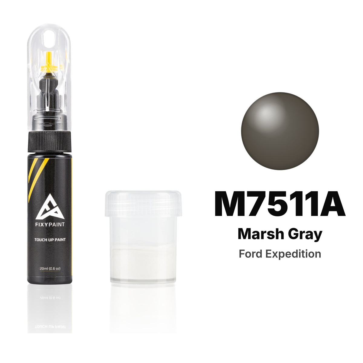Touch-up paint for Ford Expedition M7511A Marsh Gray, Standard kit