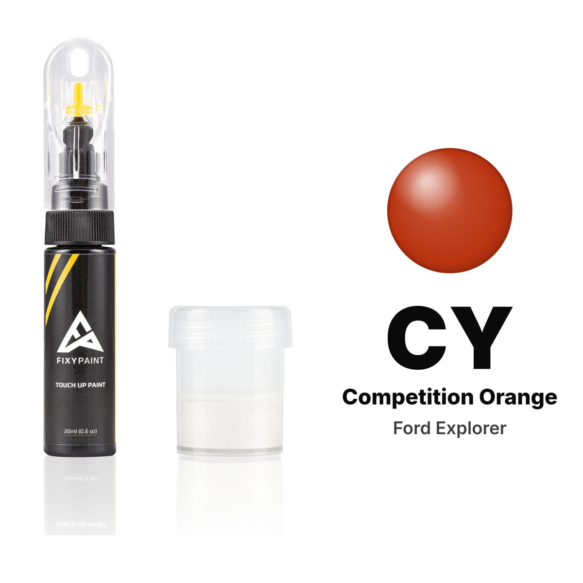 Touch-up paint for Ford Explorer CY Competition Orange, Standard kit