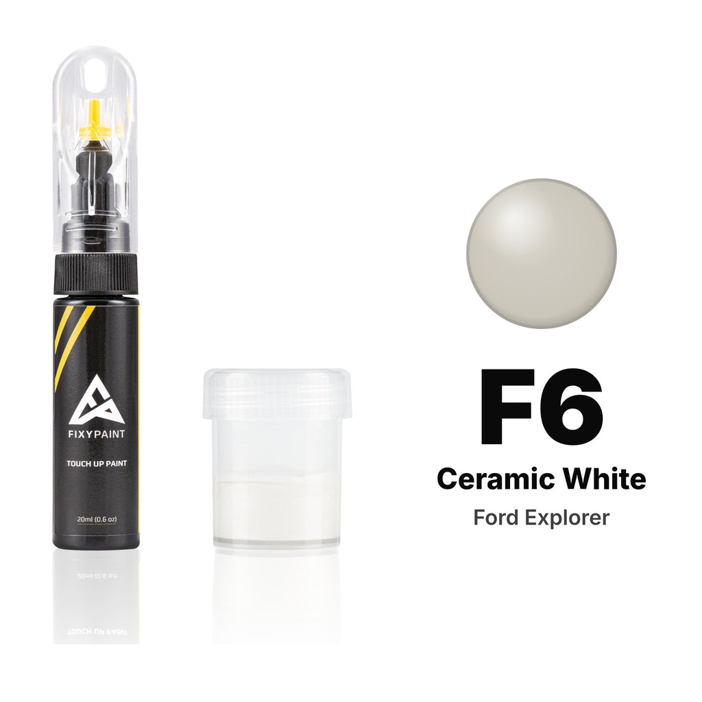 Touch-up paint for Ford Explorer F6 Ceramic White, Standard kit