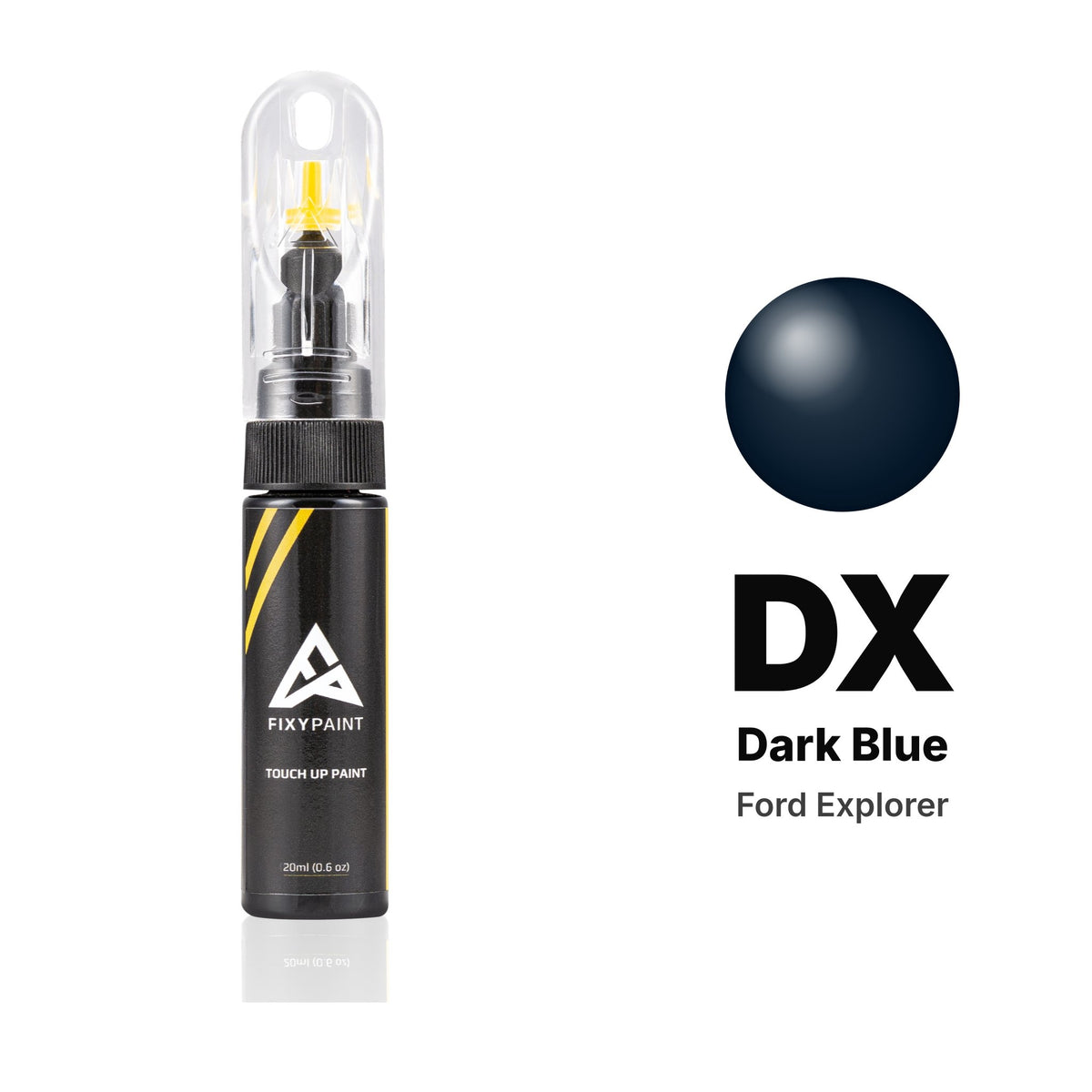 Ford Explorer DX Dark Blue touch-up paint, Basic kit