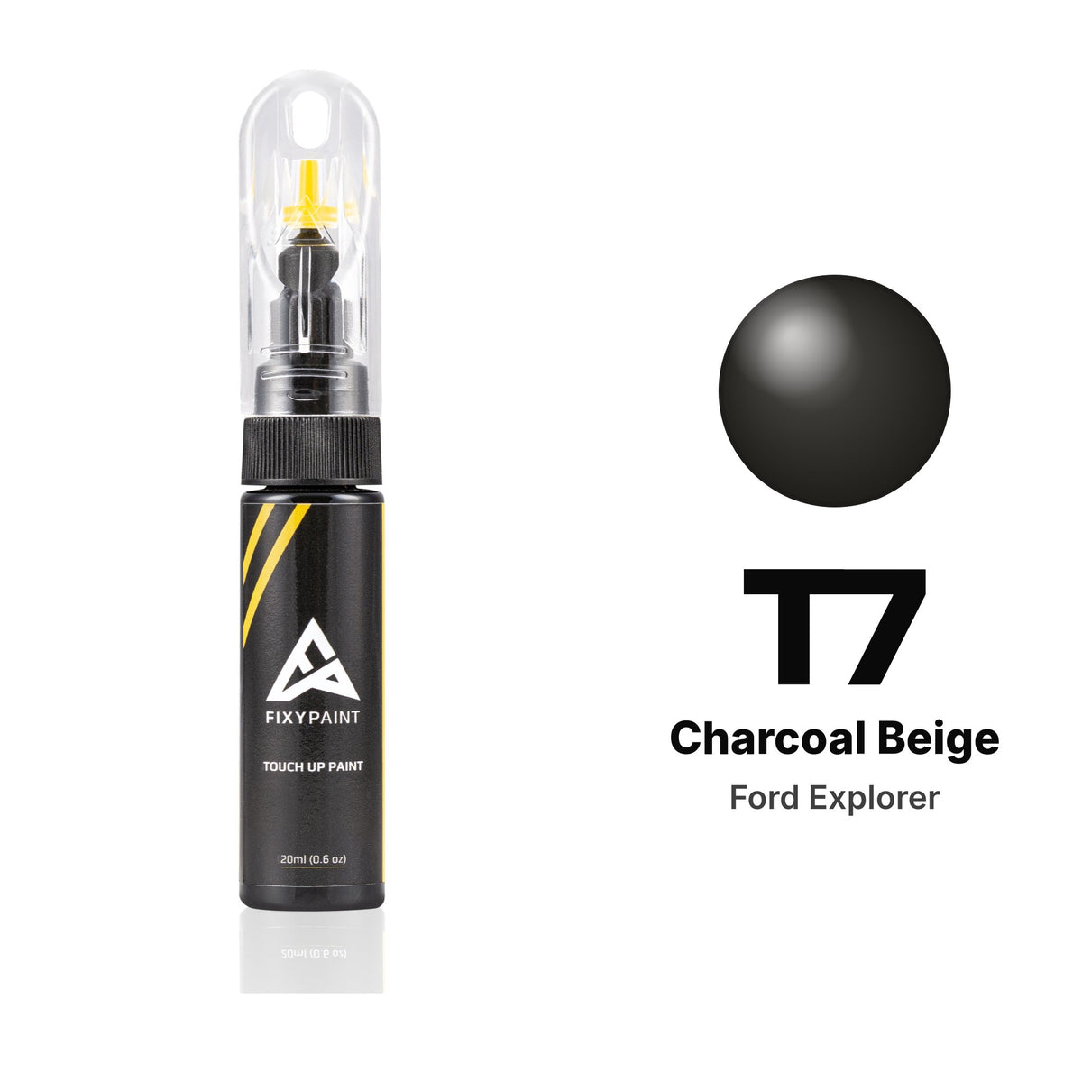 Ford Explorer T7 Charcoal Beige touch-up paint, Basic kit