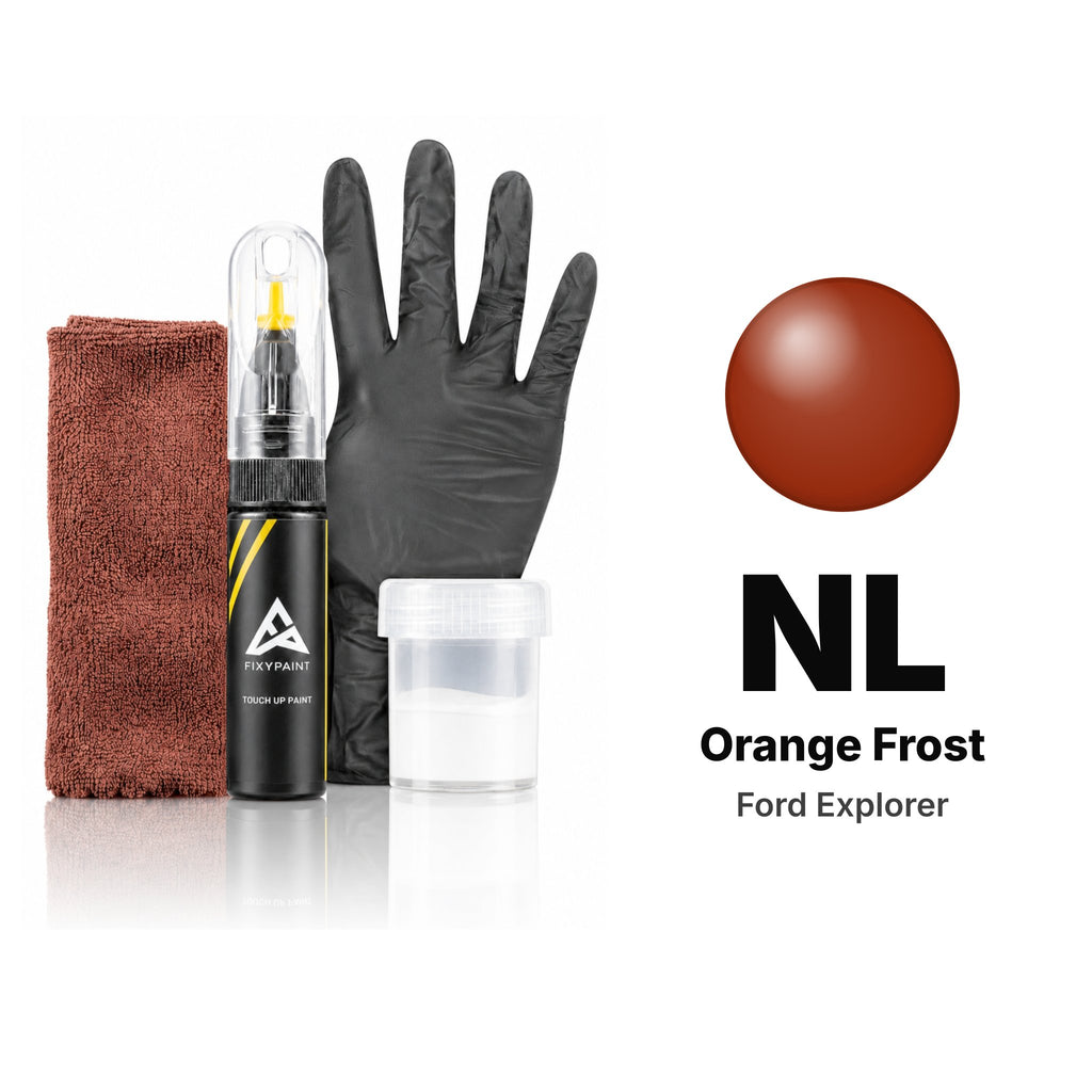 Touch-up paint for Ford Explorer NL Orange Frost, Complete kit