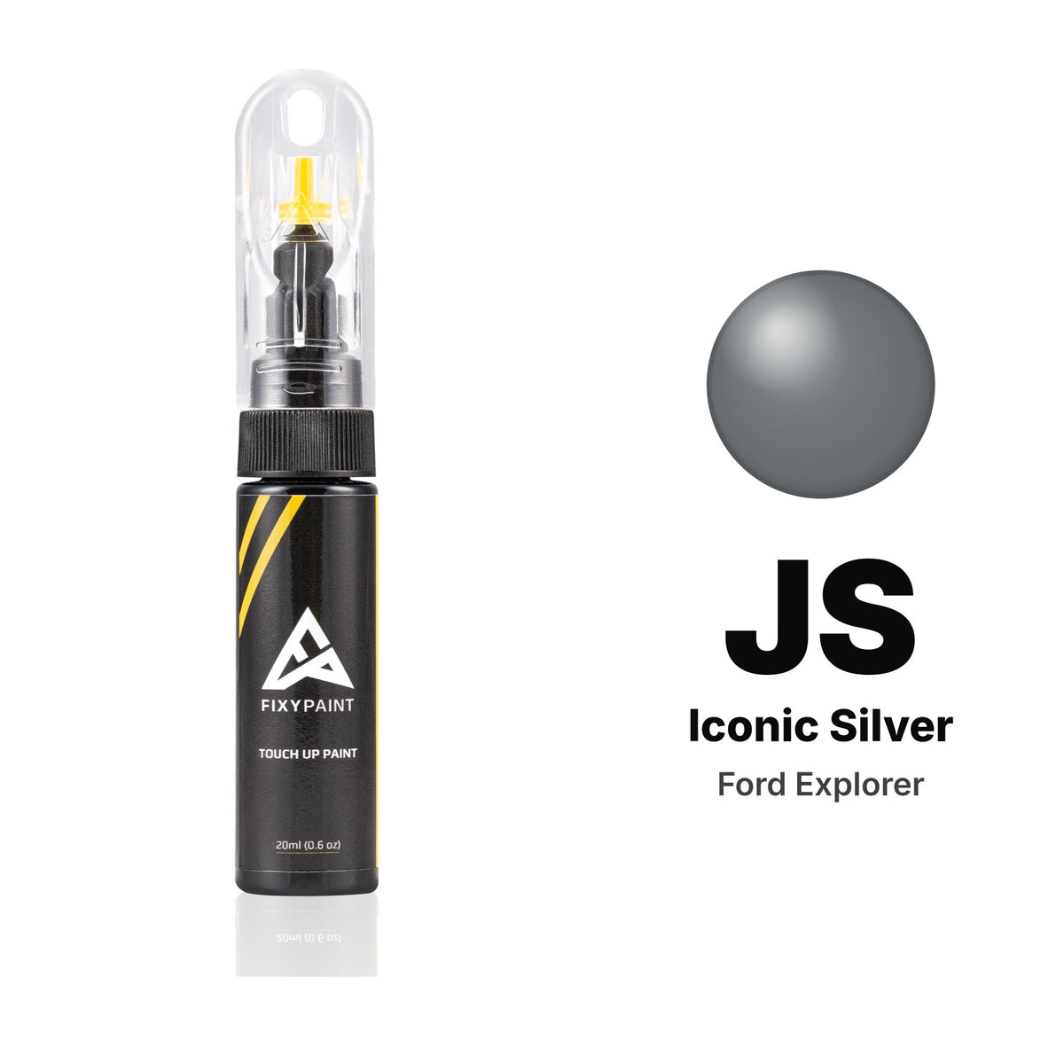 Ford Explorer JS Iconic Silver touch-up paint, Basic kit
