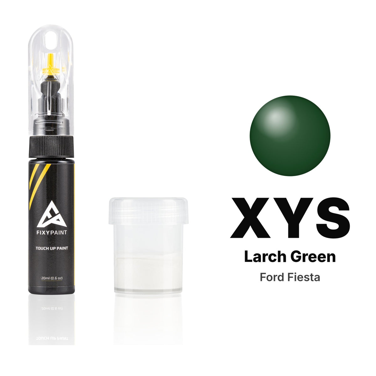 Lackstift für Ford Fiesta – XYS Larch Green (1991–1997), Set Standard