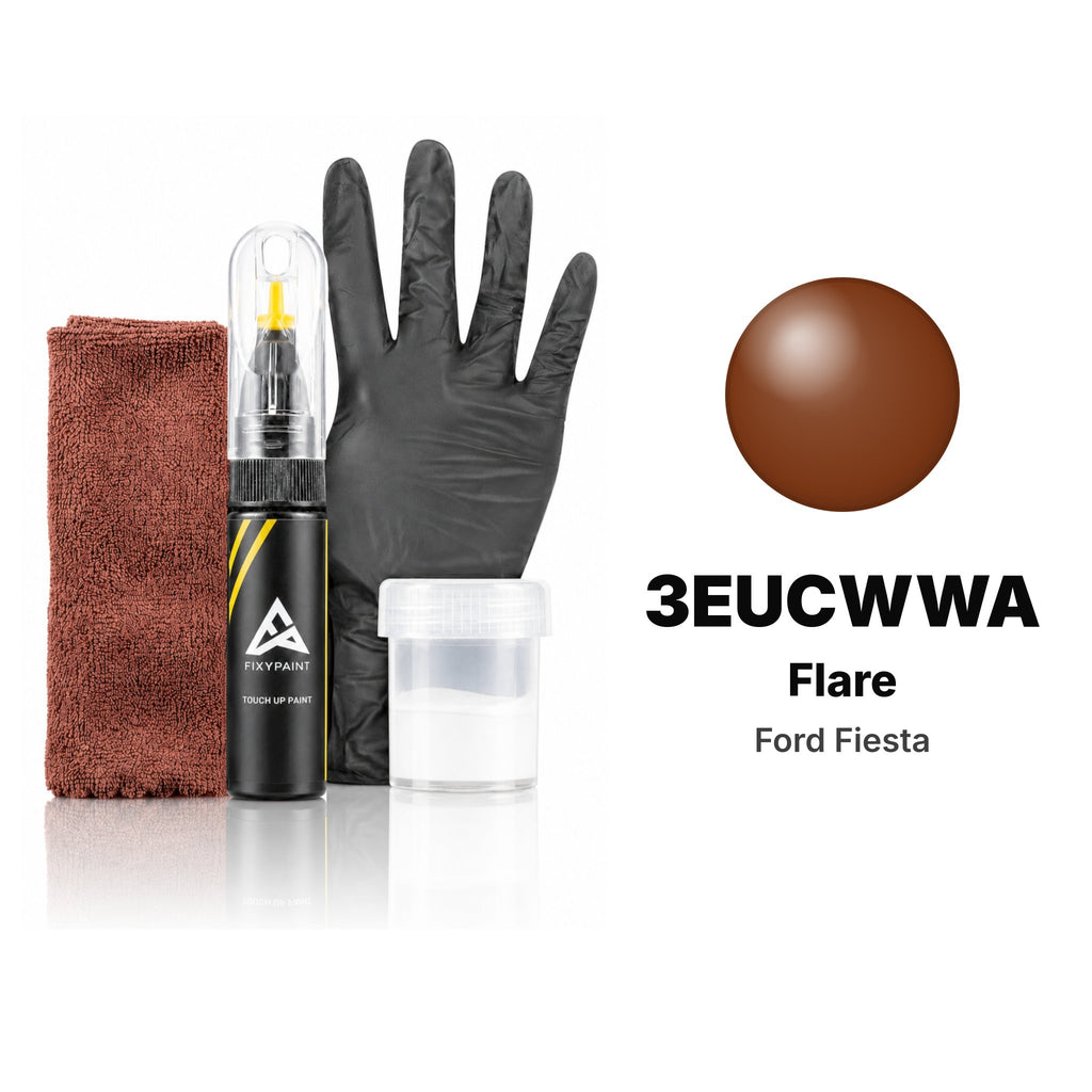 Touch-up paint for Ford Fiesta 3EUCWWA Flare, Complete kit