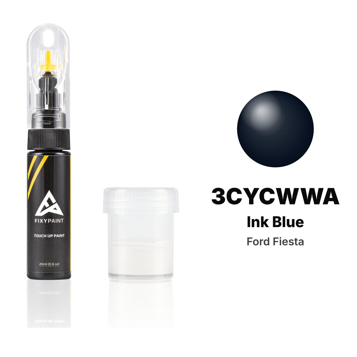 Touch-up paint for Ford Fiesta 3CYCWWA Ink Blue, Standard kit