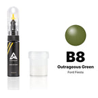 Touch-up paint for Ford Fiesta B8 Outrageous Green, Standard kit