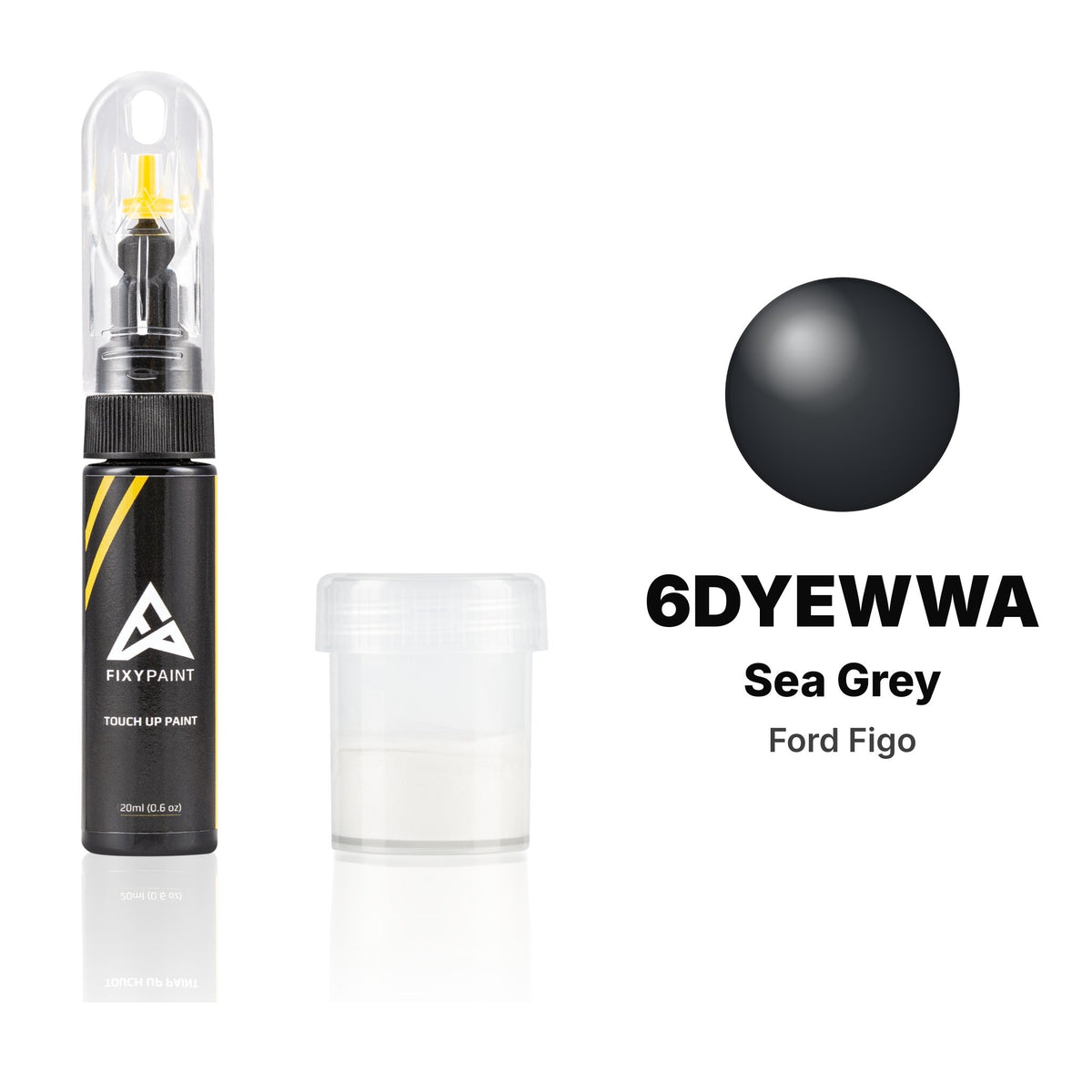 Touch-up paint for Ford Figo 6DYEWWA Sea Grey, Standard kit