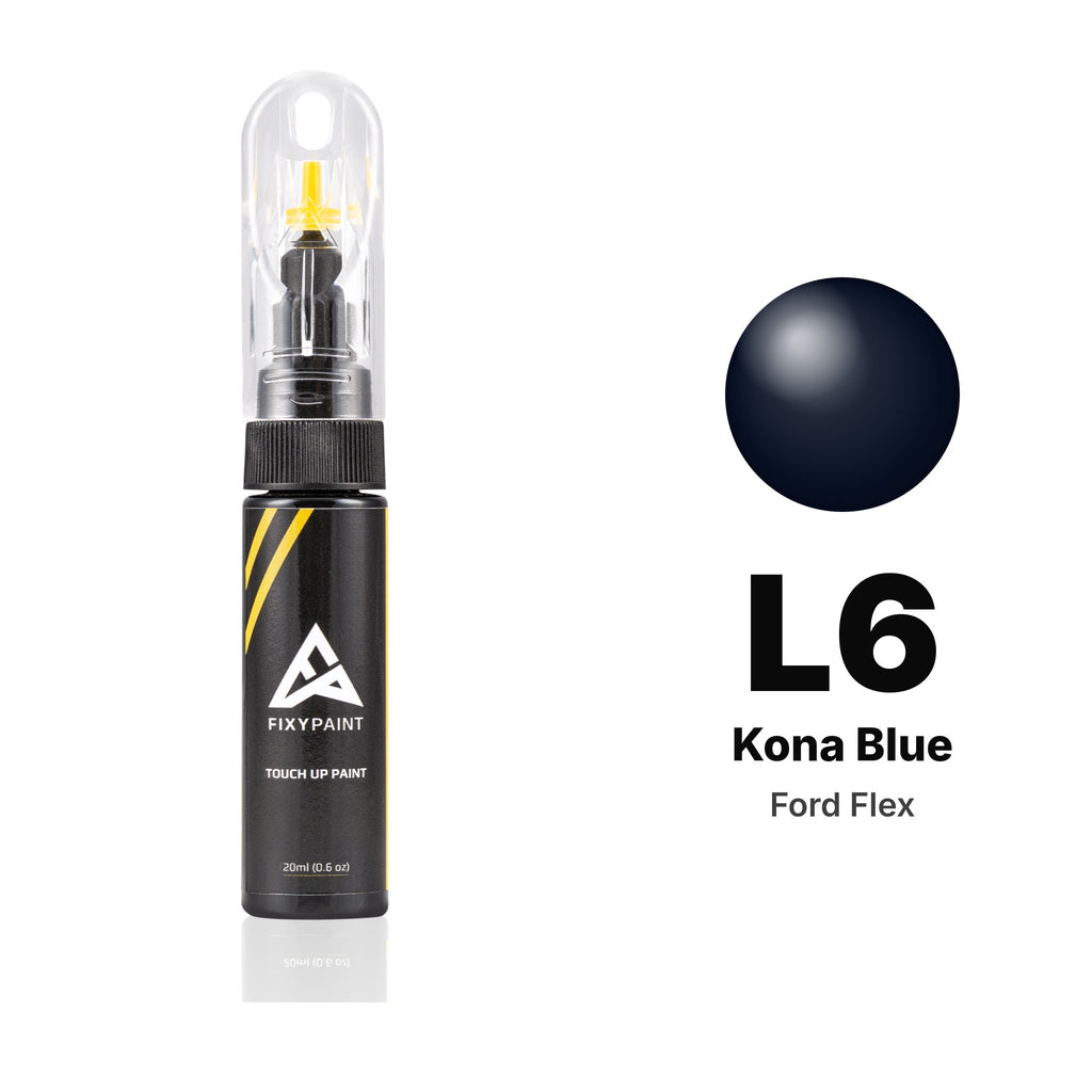 Touch-up paint for Ford Flex L6 Kona Blue, Basic kit